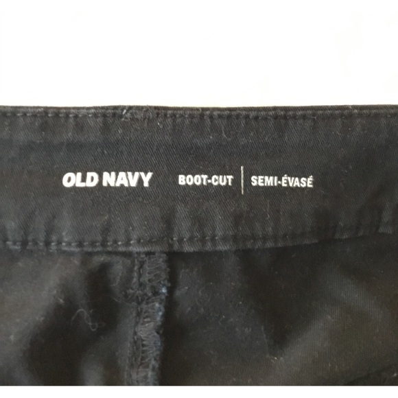 Old Navy boot cut black pant. - Picture 3 of 4